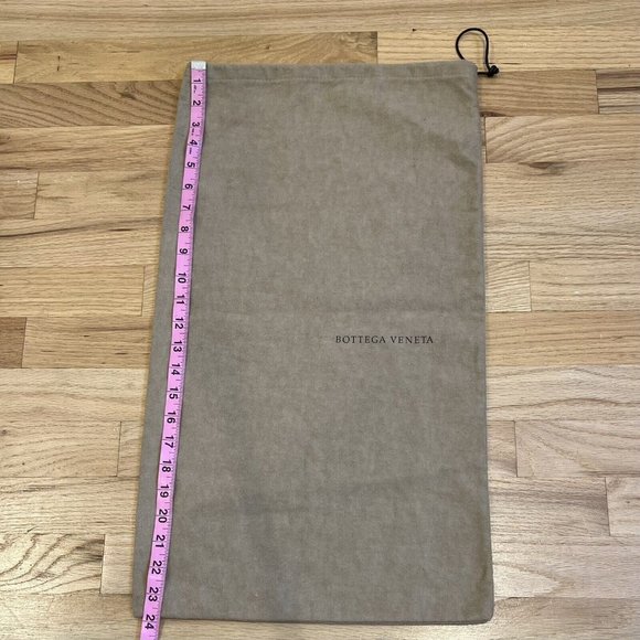 Bottega Veneta Shoe or Handbag Drawstring Dust Bag Brown - 24”x 13” - Picture 4 of 6